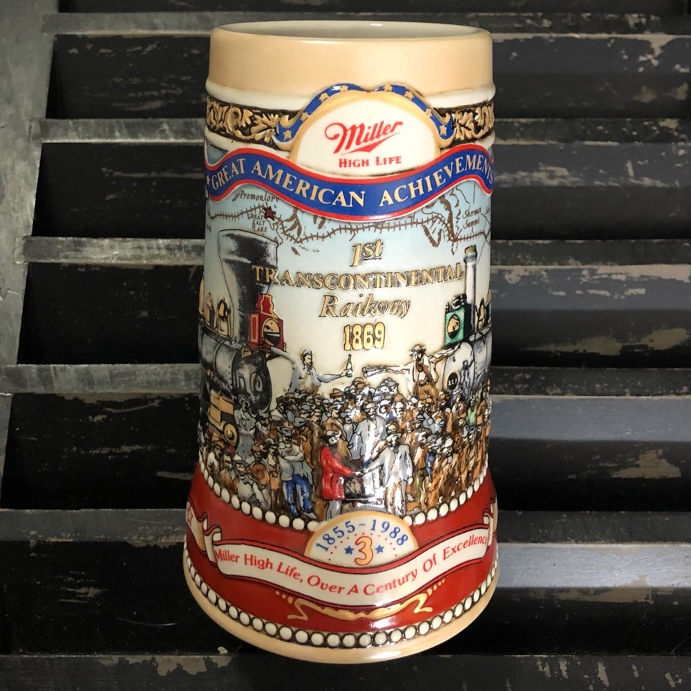 MILLER BREWING COMPANY Vintage Collectible Beer Stein
